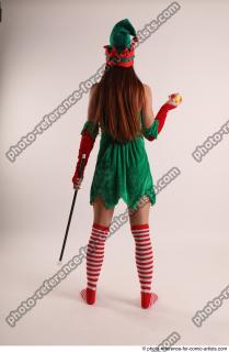 Veronika Elf Pose With Apple 22